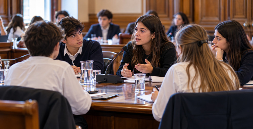 Estudiantes secundarios de la Ciudad de Buenos Aires presentaron en la Legislatura porteña propuestas para prevenir las apuestas online y otros consumos problemáticos entre adolescentes.