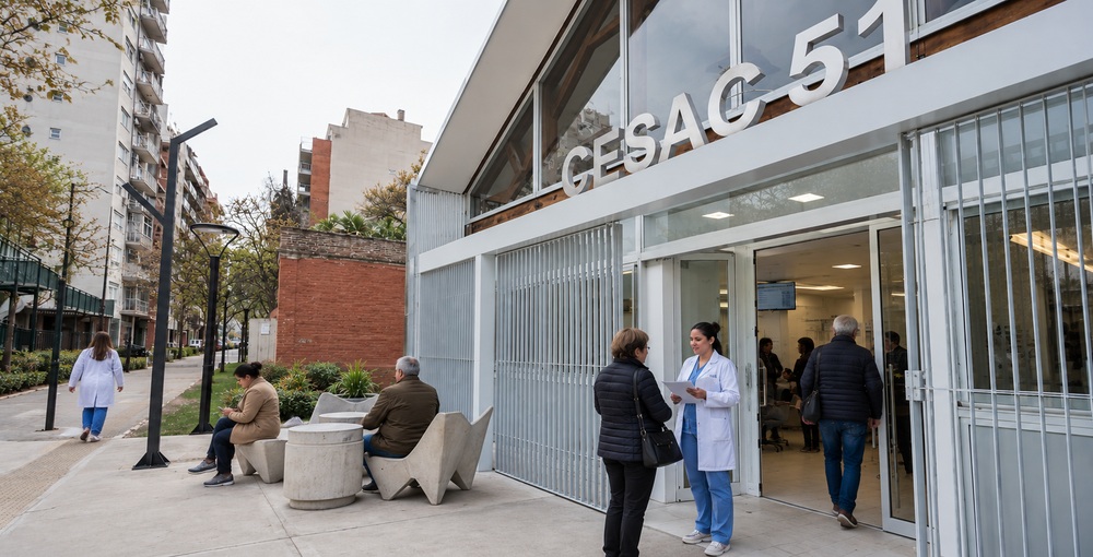 Nuevo CeSAC 51 en Colegiales, centro de salud público que amplía la atención primaria y las especialidades médicas para los vecinos de la Comuna 13