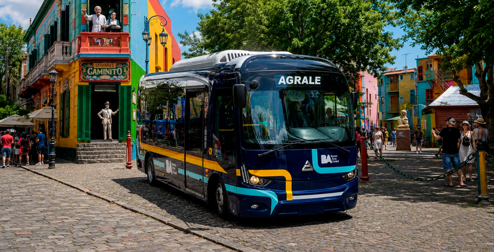 El eBUS porteño extiende su recorrido hasta Caminito los fines de semana