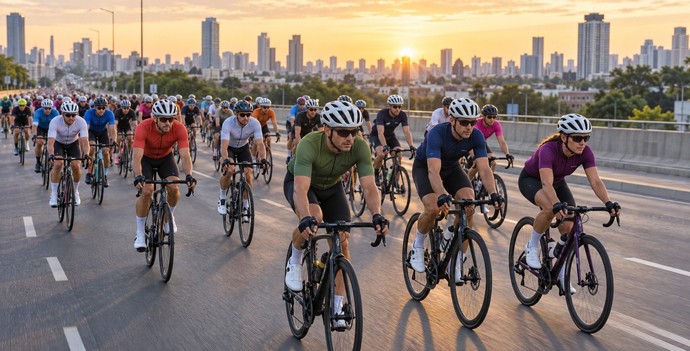 Gran Fondo Argentina 2026, competencia de ciclismo con recorridos de 46 y 129 kilómetros por la Ciudad de Buenos Aires