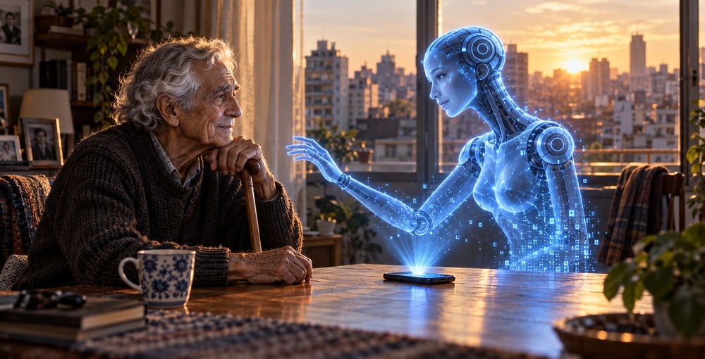 Relato sobre inteligencia artificial, memoria y decisiones humanas narrado desde la mirada de un docente de informática ante el futuro de la relación entre las personas y la tecnología.