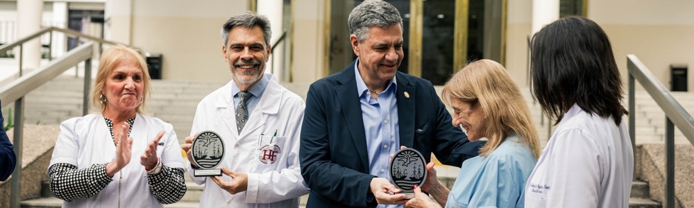 La Ciudad reconoció a los médicos que hicieron historia con cirugías fetales en hospitales públicos