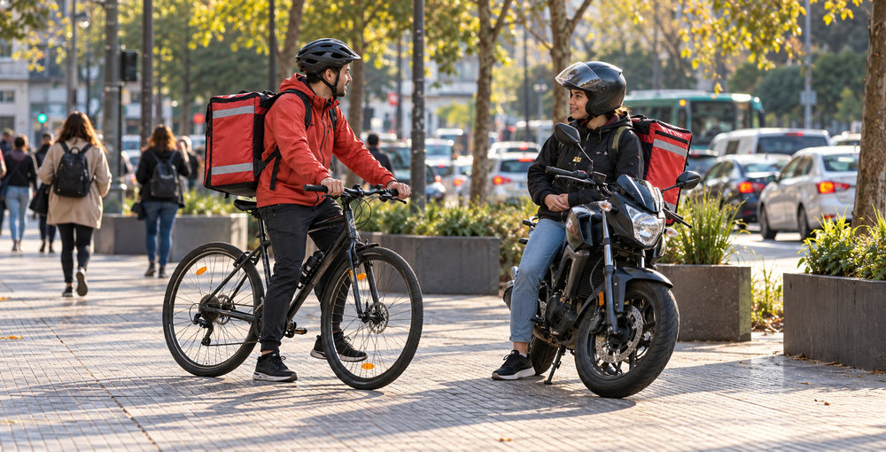 El RUTRAMUR regula la inscripción y habilitación de repartidores, empresas de mensajería y plataformas de delivery en la Ciudad de Buenos Aires