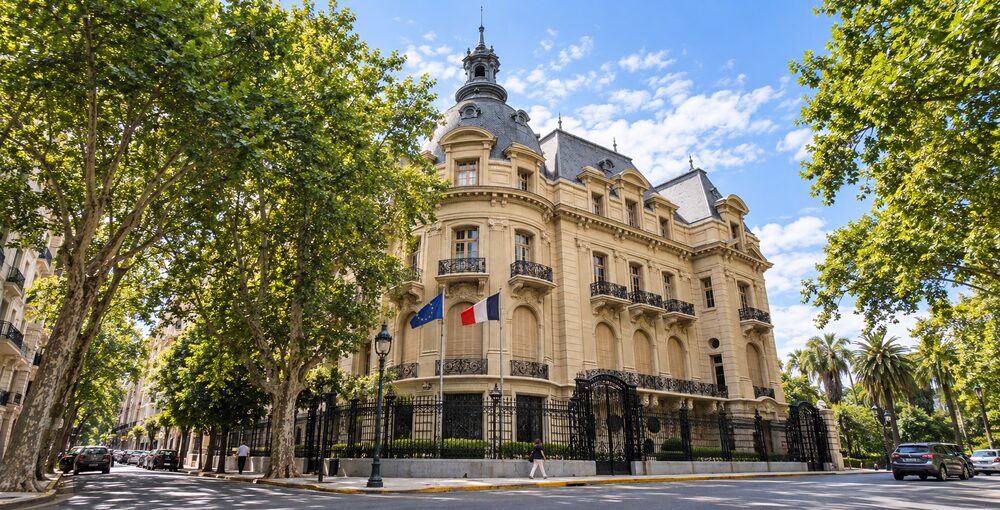 Visitas gratuitas al Palacio Ortiz Basualdo, sede de la Embajada de Francia en la Ciudad de Buenos Aires