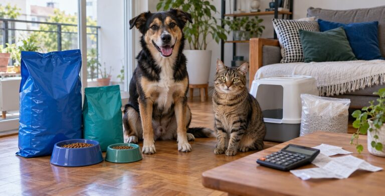Cuánto cuesta convivir con un perro o un gato en Buenos Aires, con gastos de alimentación, higiene y atención veterinaria.